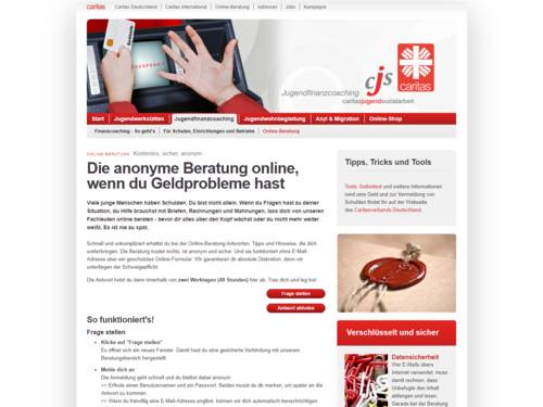 Vorschau auf www.cjs-hannover.de/jugendfinanzcoaching/online-beratung/online-beratung
