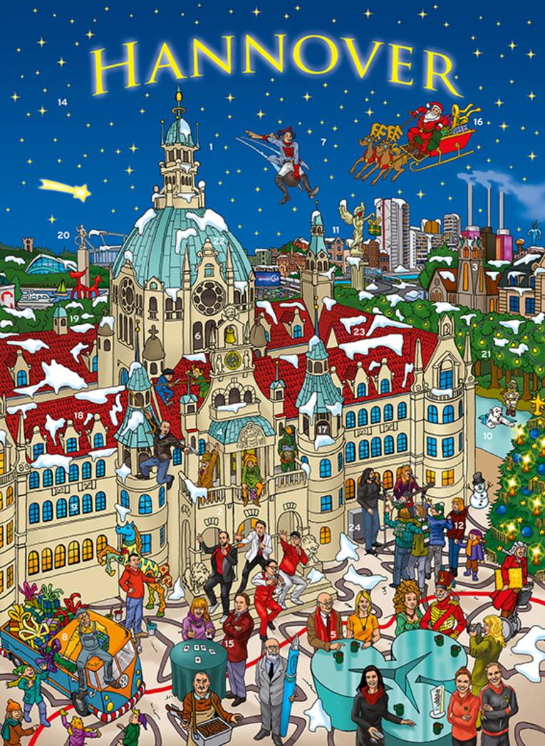 Cover vom Hannover Adventskalender 2020